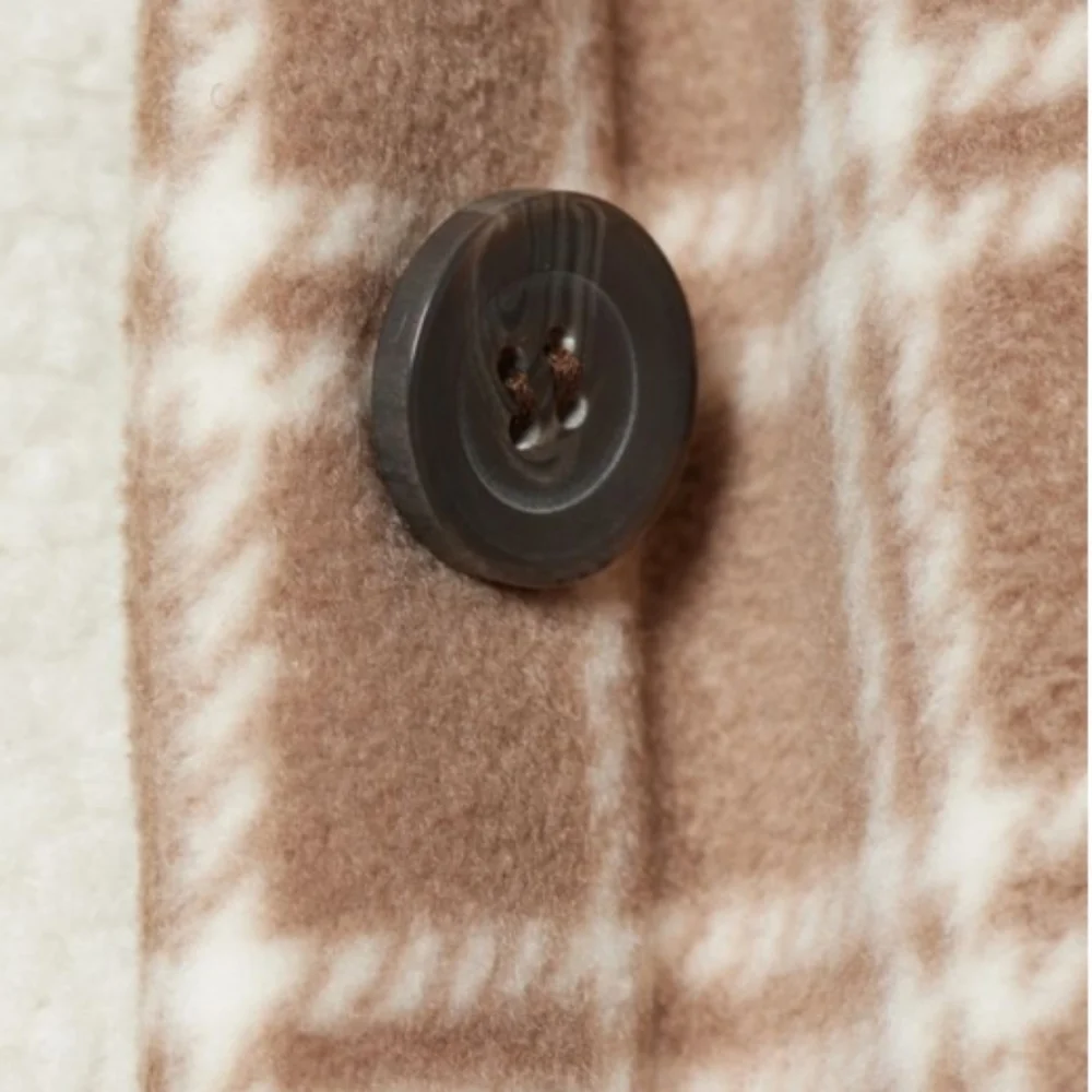 Centigrade Bonded Sherpa Lined Plaid Jacket. Brand new. Never worn. - Picture 6 of 13